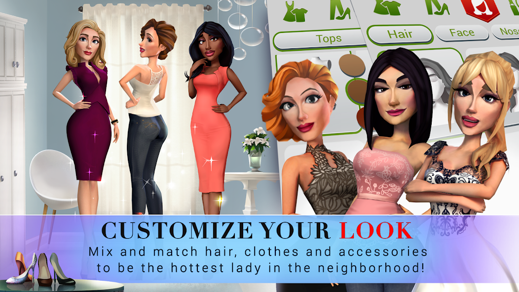 Desperate Housewives: The Game 19.06.25 APK + Мод (Unlimited money) за Android