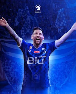 Messi ALHILAL Wallpaper HD
