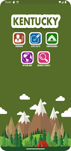 Kentucky State Campgrounds Screen 2