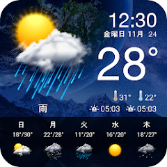 天気 雨雲レーダー 台風の天気予報アプリ Google Play のアプリ
