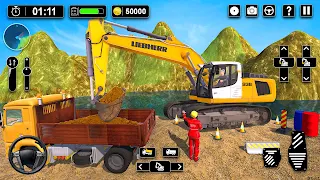 Heavy Sand Excavator 3D Sim - Screenshot 1