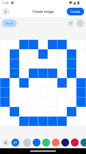 Pixel art - Create pixel image