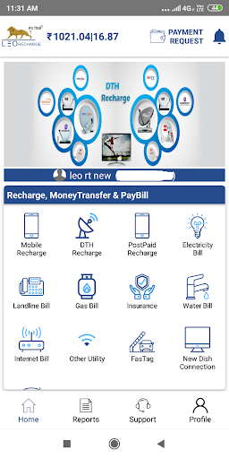 LEO Recharge Screen 2