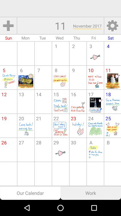 Palu - Handwriting Calendar - - 3.2.15 - (Android)