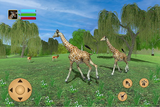 Giraffe Family Life Jungle Sim 4.8 screenshots 1