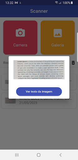 Scanner de Texto - OCR Screen 2
