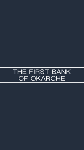Android application The First Bank of Okarche screenshort