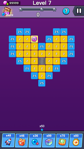 Android application Bricks Block - Angle Shot screenshort