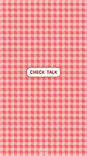 Android application 카카오톡 테마 - 체크톡_베리 레드 screenshort