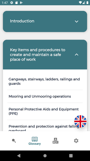 Fishery Speak Screen 3