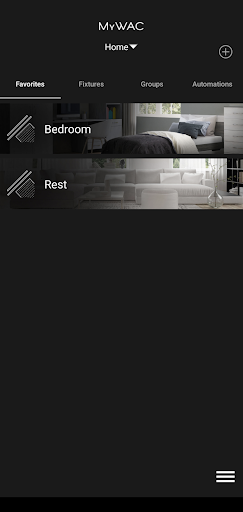Android application MyWAC Lighting screenshort