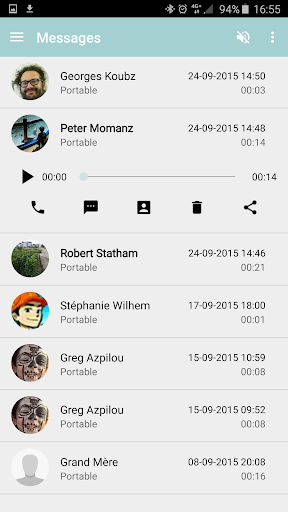 Android application Messagerie Visuelle NRJ Mobile screenshort