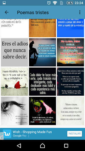 Poemas tristes Screen 3
