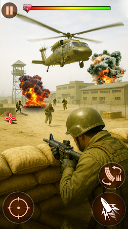 Game screenshot Shootout Ops : 戦争ゲーム mod apk