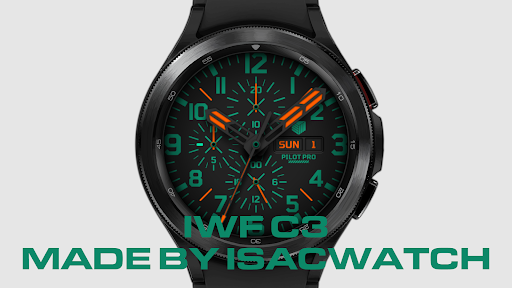 Android application IWF C3 watch face screenshort