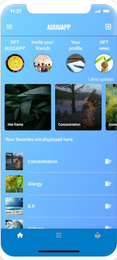 Android application Auuuapp screenshort