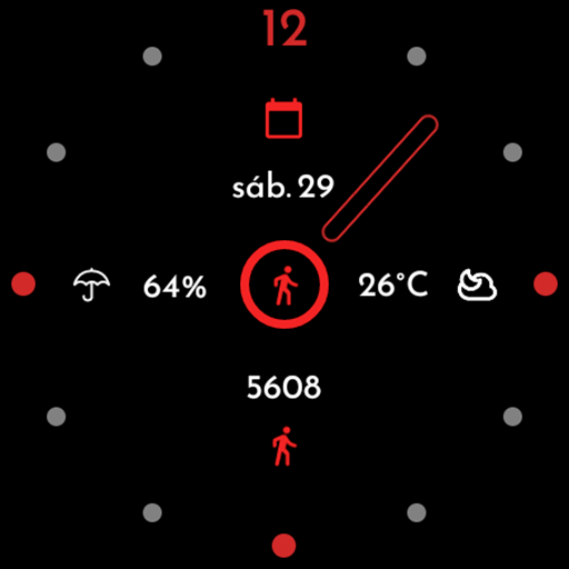 AD SleeK - Watch Face Logo