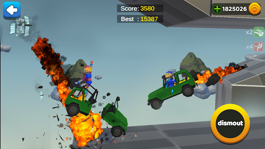 Screenshot 10 Stickman 3D Falling Simulator android