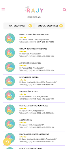 Clube RAJY Screen 3