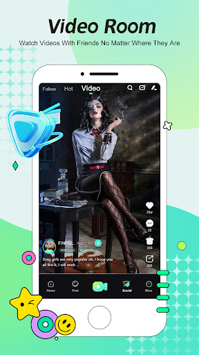 UULIVE 、短视频、互动娱乐 Screen 3