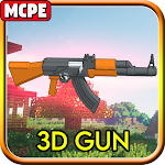 Cover Image of Download 3D Weapon Gun Mod for Minecraft PE 4.9 APK