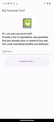 My Personal Chef Screen 3