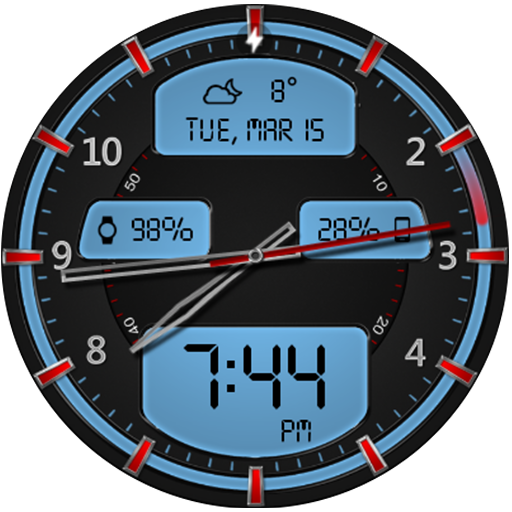 Chrome LED HD Watch Face 4.9.4 Icon