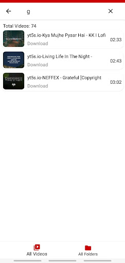 Android application Smooth Play screenshort