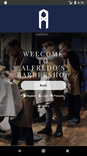 Android application Alfredo's Barbershop screenshort