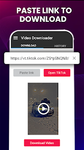 Downloader for Tiktok