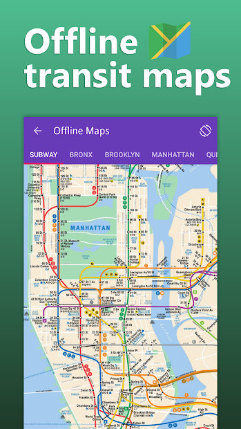 Screenshot 7 NYC Transit: MTA Subway, Rail, Bus Tracker android