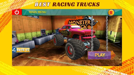 Monster Truck 3D Game