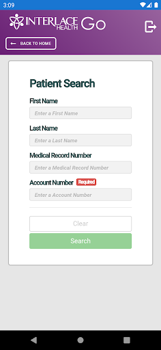 Interlace Health Go Screen 3