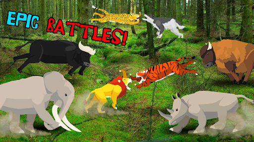 Wild Animals Fight Dominators Screen 2
