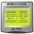 World Clock Dual Digital Clock