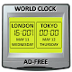World Clock Dual Digital Clock