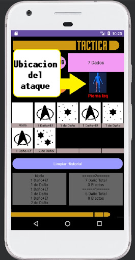 Dados StarTrekDamage Screen 2