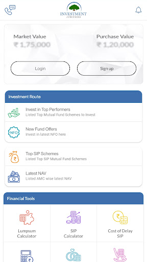 Investment Junctions Screen 3