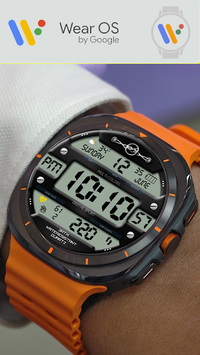 Android application NTV516 - N Digital watch face screenshort