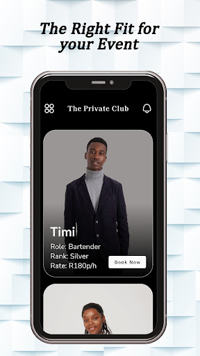 Android application The Private Club screenshort