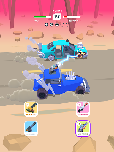 Desert Riders: Car Battle Game - Action - games