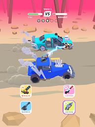 Desert Riders: Car Battle Game