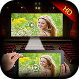 HD Video Projector Simulator-Video Projector Prank icon