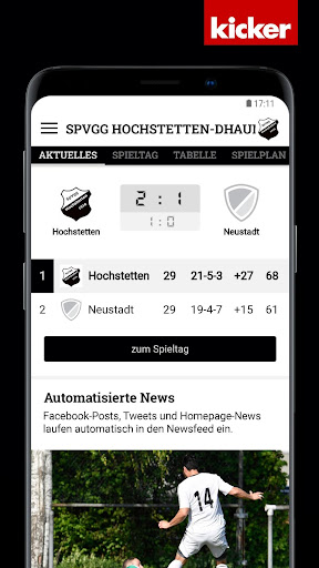 Android application Hochstetten screenshort