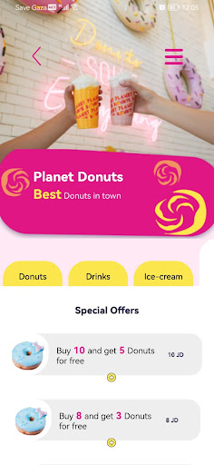 Planet Donuts Screen 2