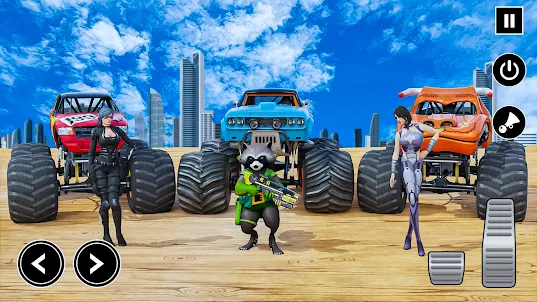 Monster Truck: Mega Ramp Stunt