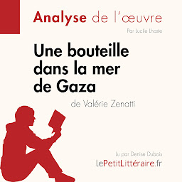 Obraz ikony: Une bouteille dans la mer de Gaza de Valérie Zenatti (Fiche de lecture): Analyse complète et résumé détaillé de l'oeuvre