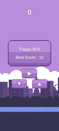 Android application FlappyMagpie screenshort