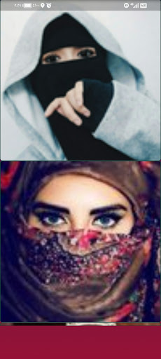 خلفيات بنات منقبات بدون نت Screen 3