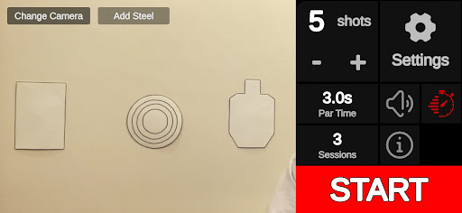 Android application iDryfire: Shooting House screenshort